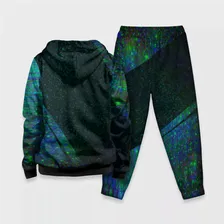 Спортивный костюм Ajax glitch blue