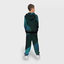 Спортивный костюм Ajax glitch blue