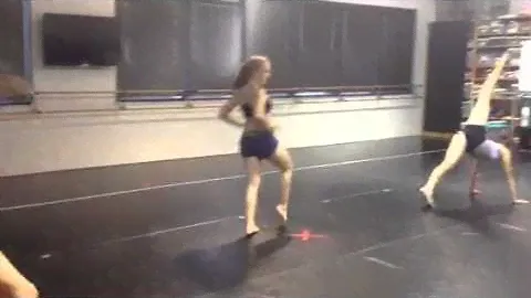 Black Ajax... Group choreography with Caitlin.