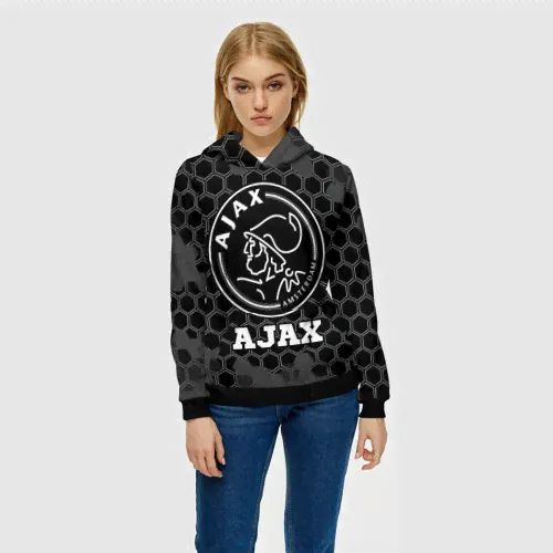 Толстовка Ajax sport на темном фоне-0