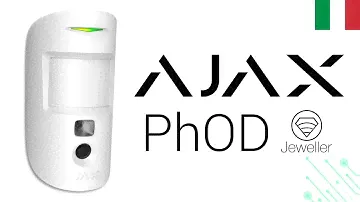 Rilevatore di Movimento con Foto Su Richiesta | AJAX MotionCam PhOD