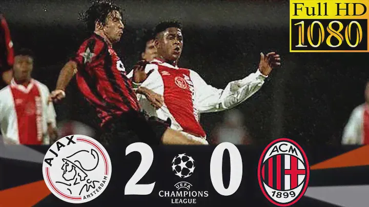 AFC Ajax 2-0 AC Milan | Champions League 1994-1995 | Extended Goals & Highlights | 1080p HD