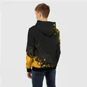 Толстовка Ajax - gold gradient вертикально Детская 3D