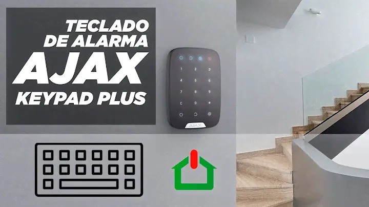 ⌨️ 🚨 TECLADO DE ALARMA AJAX KEYPAD PLUS 🚨⌨️