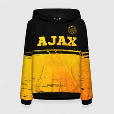 Толстовка Ajax - gold gradient посередине