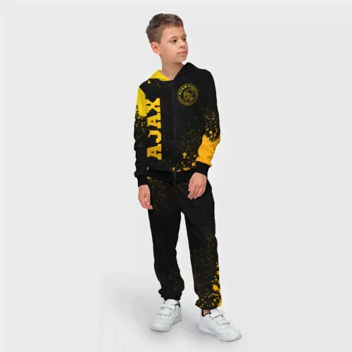Спортивный костюм Ajax - gold gradient вертикально-4