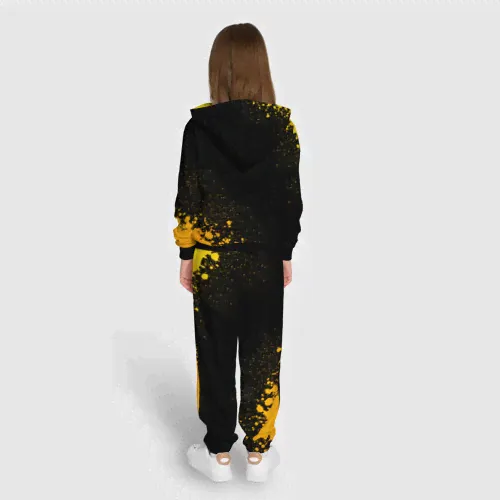 Спортивный костюм Ajax - gold gradient вертикально-2