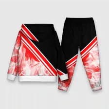 Костюм FC Ajax Amsterdam ФК Аякс Детский Толстовка и штаны 3D