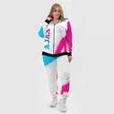 Спортивный костюм Ajax neon gradient style вертикально