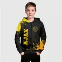 Толстовка Ajax - gold gradient вертикально