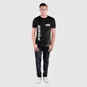 Футболка Ajax glitch blue