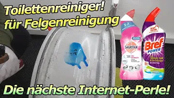 TIKTOK VIDEO GEHT VIRAL! TOILETTENREINIGER ALS FELGENREINIGER? DER TEST UND GEFAHREN!