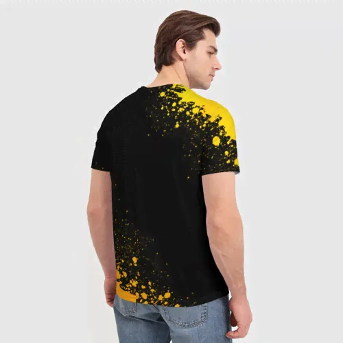 Футболка Ajax - gold gradient вертикально-1