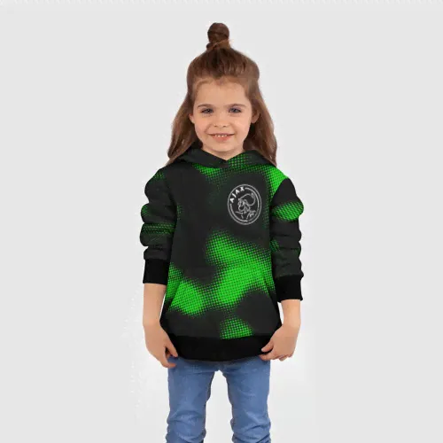 Толстовка Ajax sport halftone Детская 3D-3