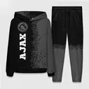 Костюм Ajax sport на темном фоне по-вертикали Женский Толстовка и штаны 3D
