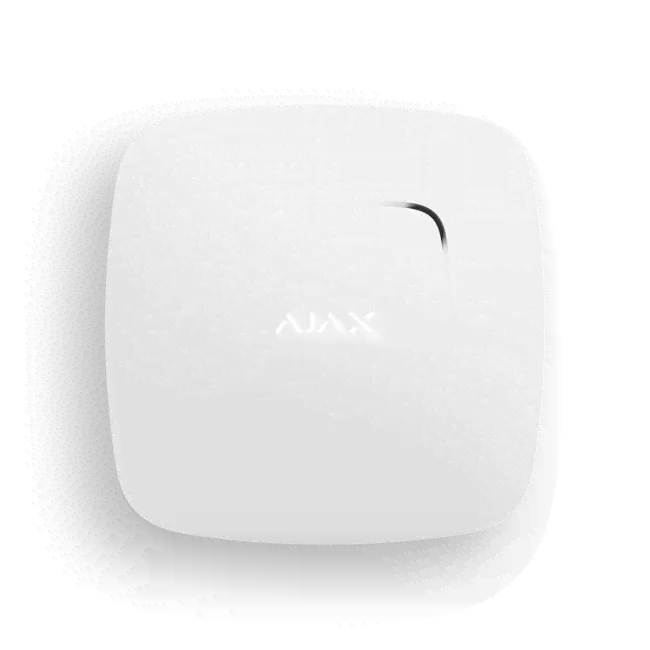 Ajax FireProtect Plus (white) датчик дыма с сенсорами температуры и угарного газа