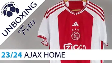 Ajax FC Home Jersey 23/24 (JJSport) Fan Version Unboxing Review