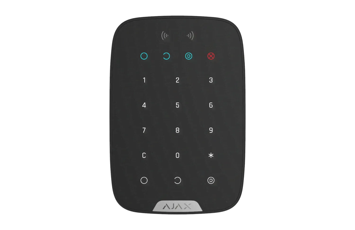 Ajax KeyPad Plus (B) Беспроводная сенсорная клавиатура
