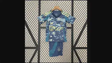 👉🏻⚽️ 2024/25 Ajax Away Kids Kit ^ . ^#eredivisie#netherlands#uefa#fifa#football#