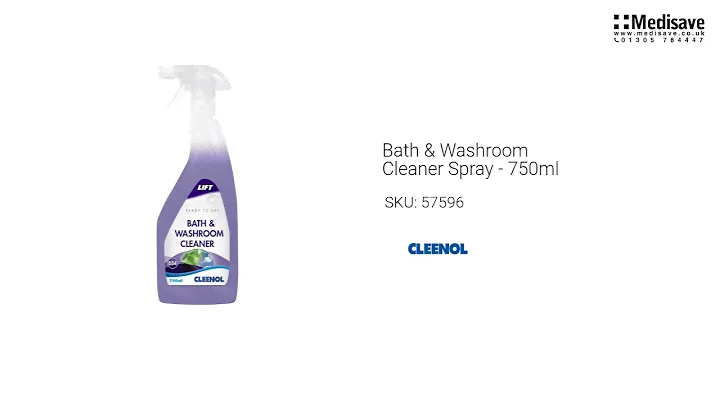 Bath Washroom Cleaner Spray 750ml 57596
