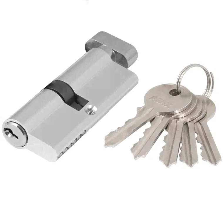 Механизм цилиндровый Ajax AZ102/90 AZ1002Knob90 40+10+40 CP хром 43865-0