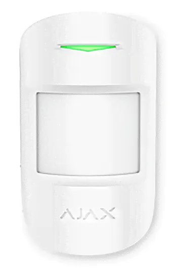 Датчик движения и разбития Ajax CombiProtect Белый-0