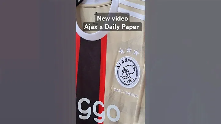 Ajax x Daily Paper Jersey #football #soccer #ajax