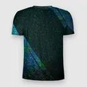 Футболка Ajax glitch blue