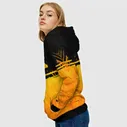 Толстовка Ajax - gold gradient посередине