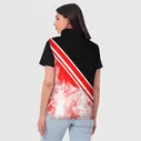 Женский жилет утепленный 3D FC Ajax Amsterdam ФК Аякс
