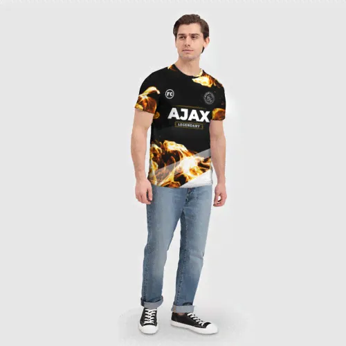 Футболка Ajax legendary sport fire-4
