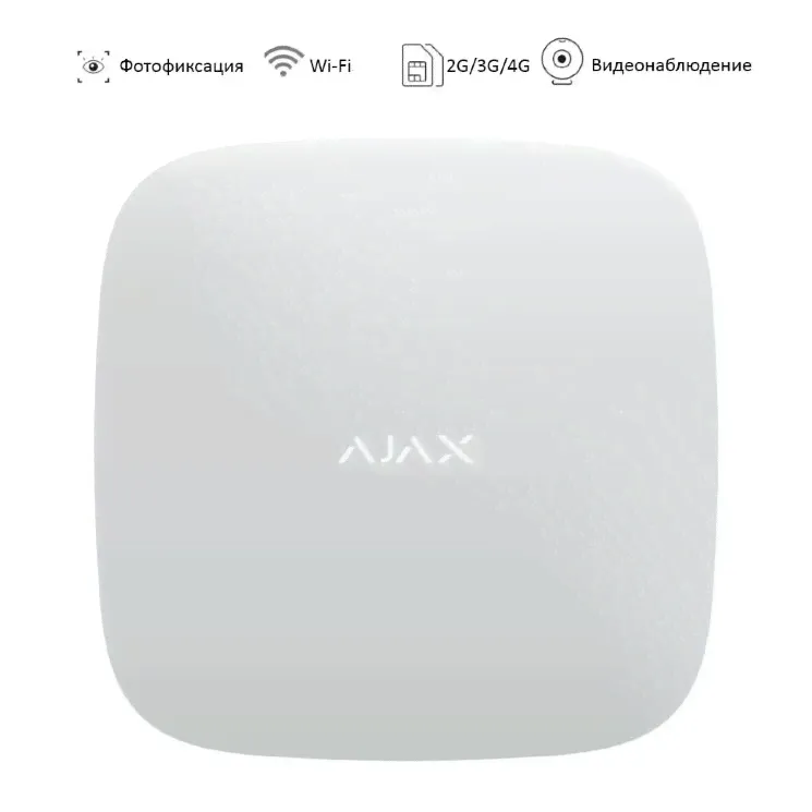 Продвинутая Централь Ajax Hub 2 Plus (MotionCam)-0