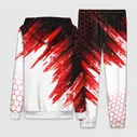 Спортивный костюм FC Ajax Amsterdam ФК Аякс Женский На молнии 3D