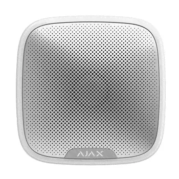 Ajax StreetSiren (white) Оповещатель свето-звуковой радиоканальный