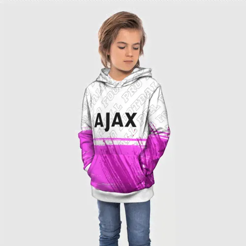 Толстовка Ajax pro football посередине Детская 3D-1