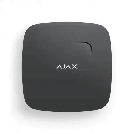 Ajax FireProtect black Беспроводной датчик дыма с сенсором температуры-0