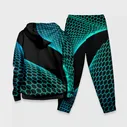 Спортивный костюм Ajax football net Детский На молнии 3D