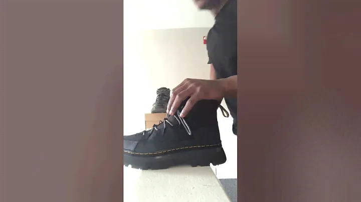 Doc. Martens Boury Ajax black 50/50 leather review.