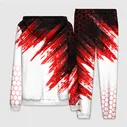 Спортивный костюм FC Ajax Amsterdam ФК Аякс Мужской На молнии 3D