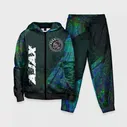 Спортивный костюм Ajax glitch blue