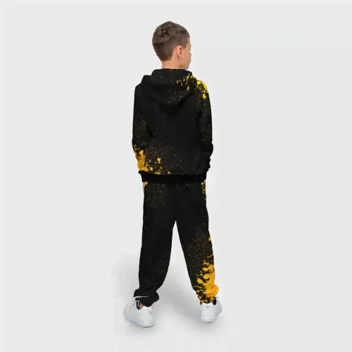 Спортивный костюм Ajax - gold gradient вертикально-1