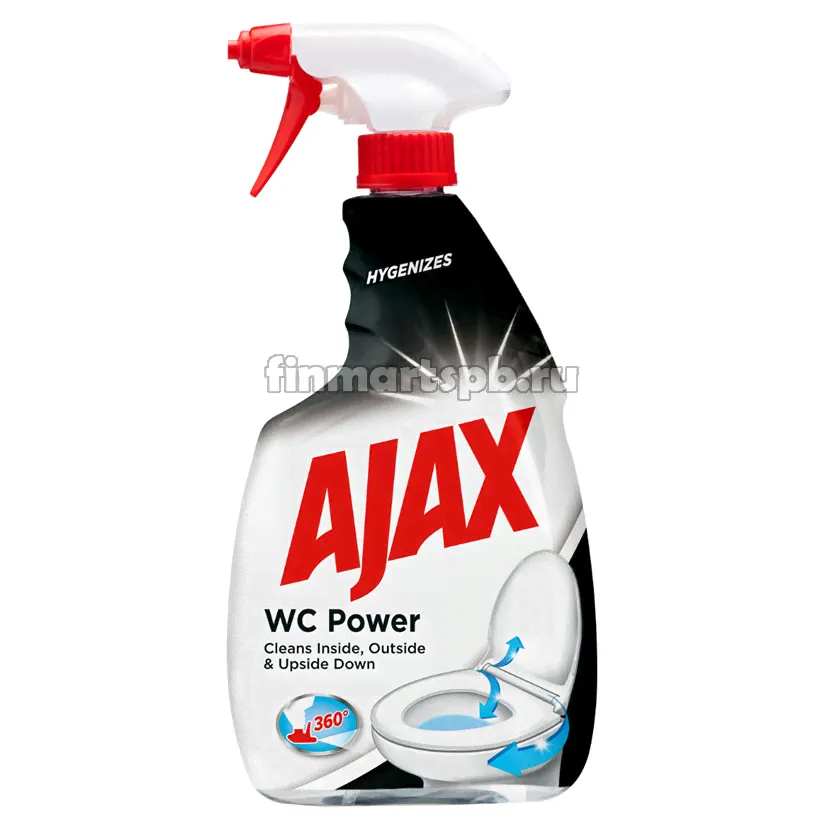 Средство для уборки туалета Ajax WC Power, 750 мл.-0