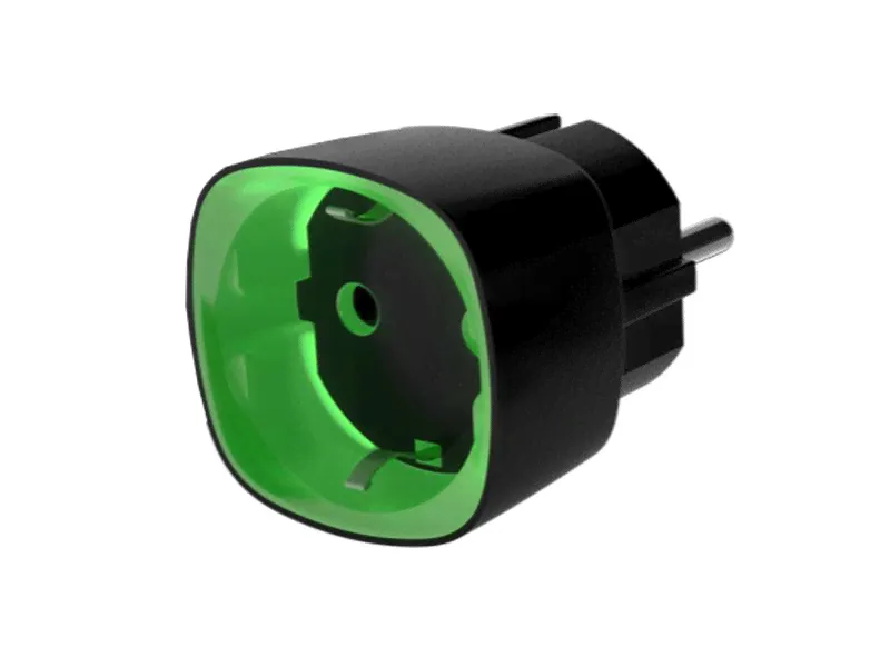Ajax Socket Black Умная розетка сигнализацией