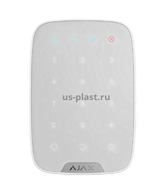 Ajax KeyPad White (8706.12.WH1), беспроводная сенсорная клавиатура