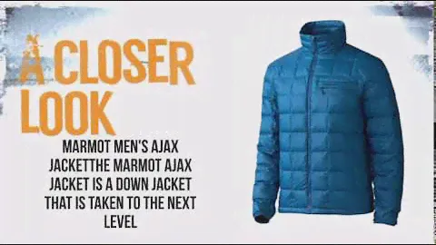 Marmot Ajax Jacket Men's- Blue Saphire - TheSkiBum.com