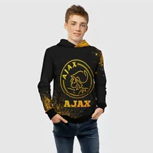Толстовка Ajax - gold gradient