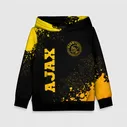Толстовка Ajax - gold gradient вертикально Детская 3D