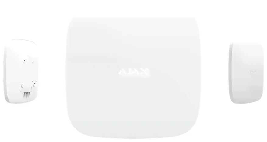 Ajax Hub 2 White - Интеллектуальная централь системы безопасности с поддержкой датчиков с фотофиксацией