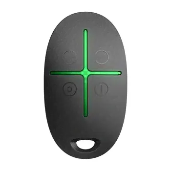Ajax SpaceControl (black) брелок 4-х кнопочный с обратной связью