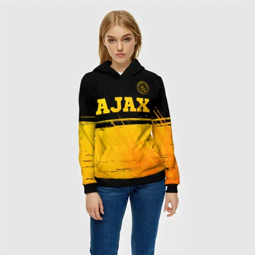 Толстовка Ajax - gold gradient посередине-2